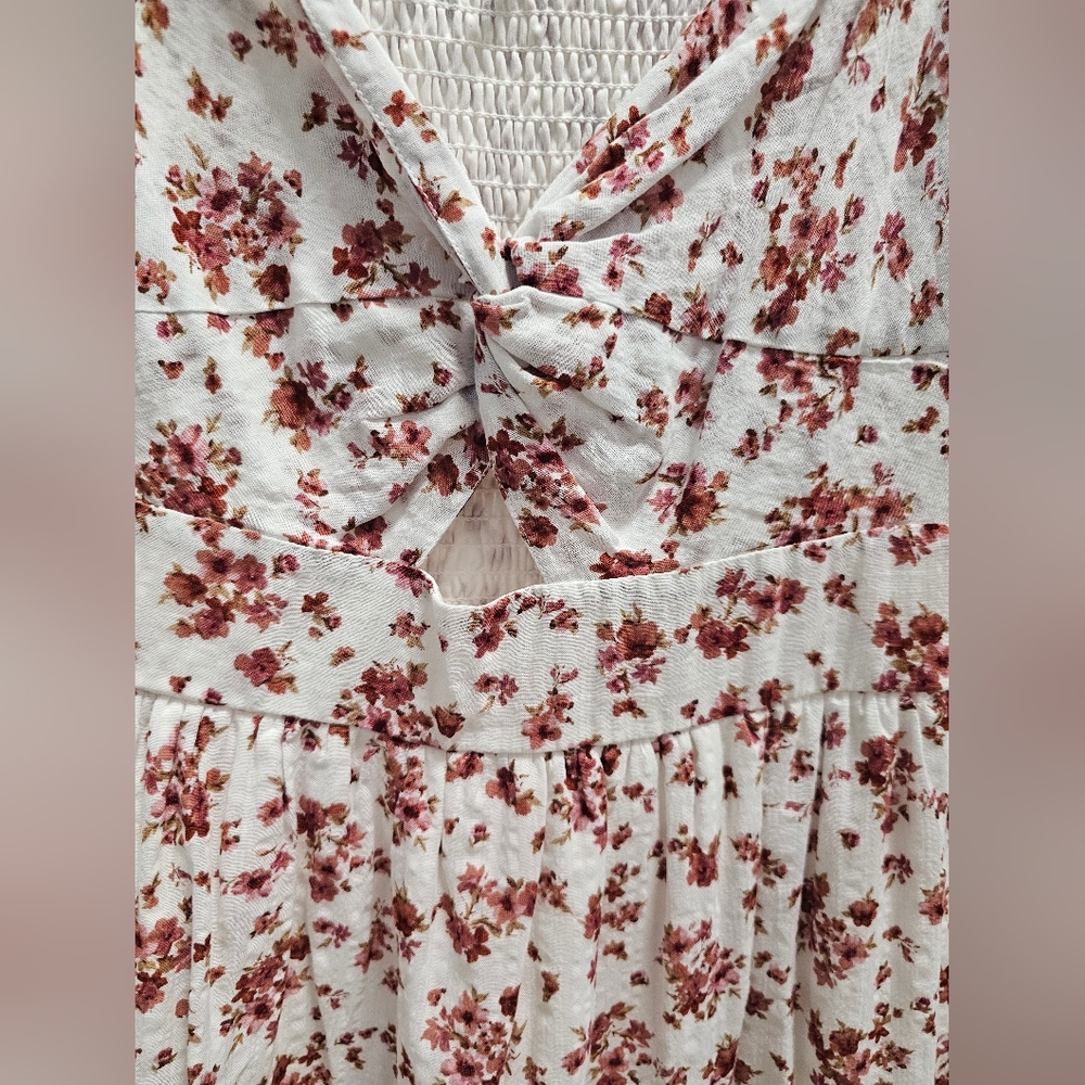 Altar'd State Floral Smocked Dress - Picture 3 of 6
